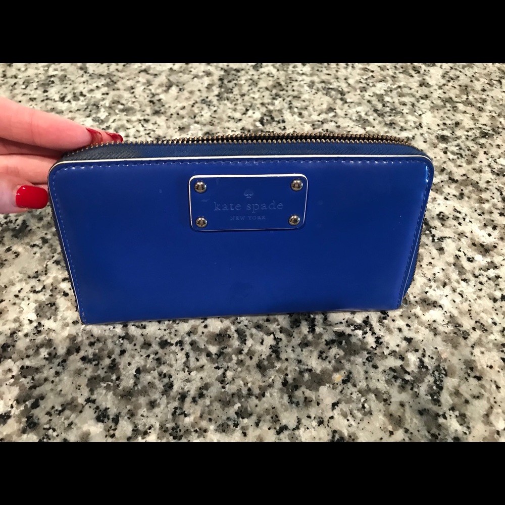 Kate Spade Wallet Blueberry